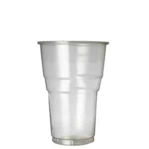 10oz / 280ml Disposable Half Pint To Brim Glass - CE MARKED