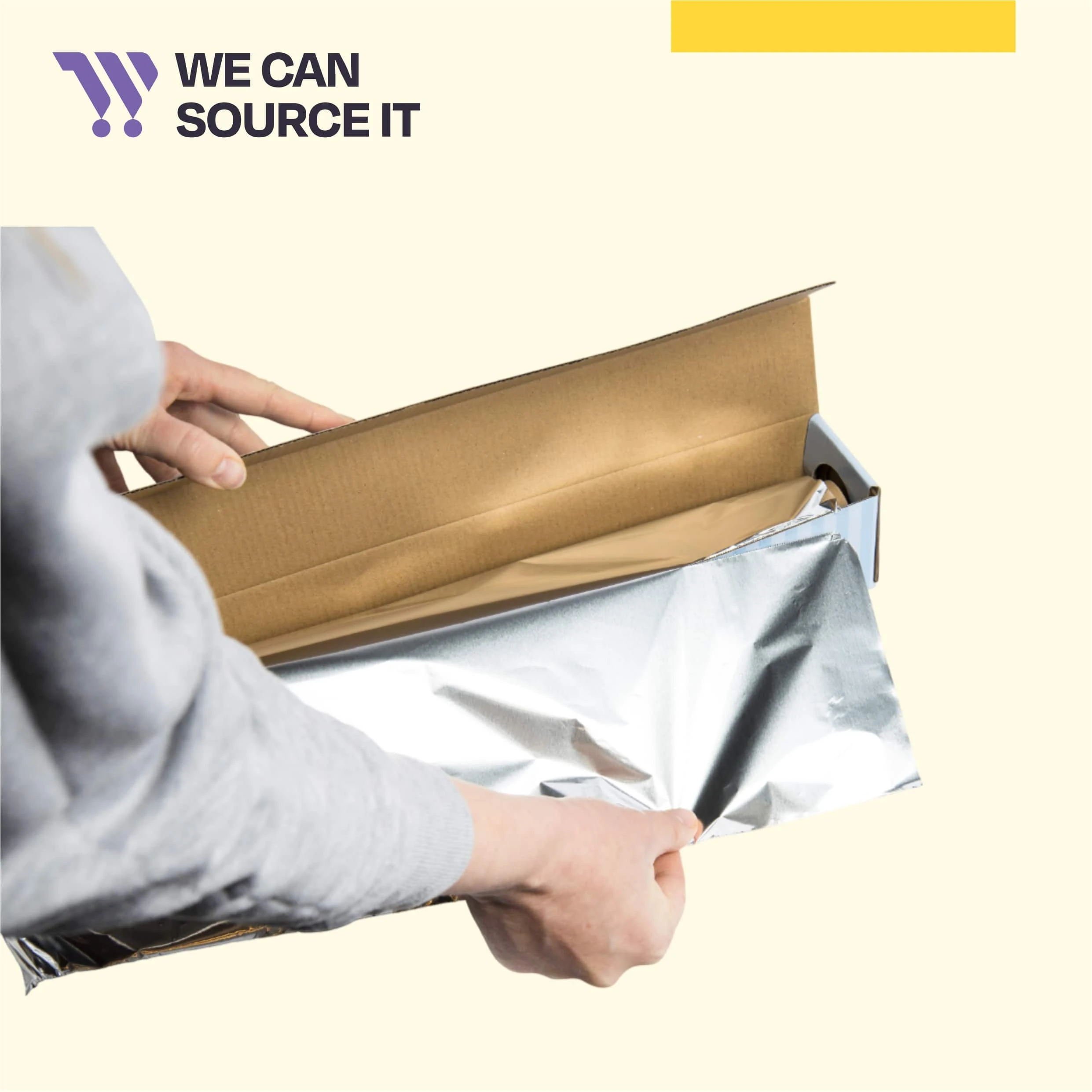 Own Identity Catering Foil - 300mm x 75Mtr - Pack of 1 2 Own Identity Catering Foil - 300mm x 75Mtr - Pack of 1 - Image 2