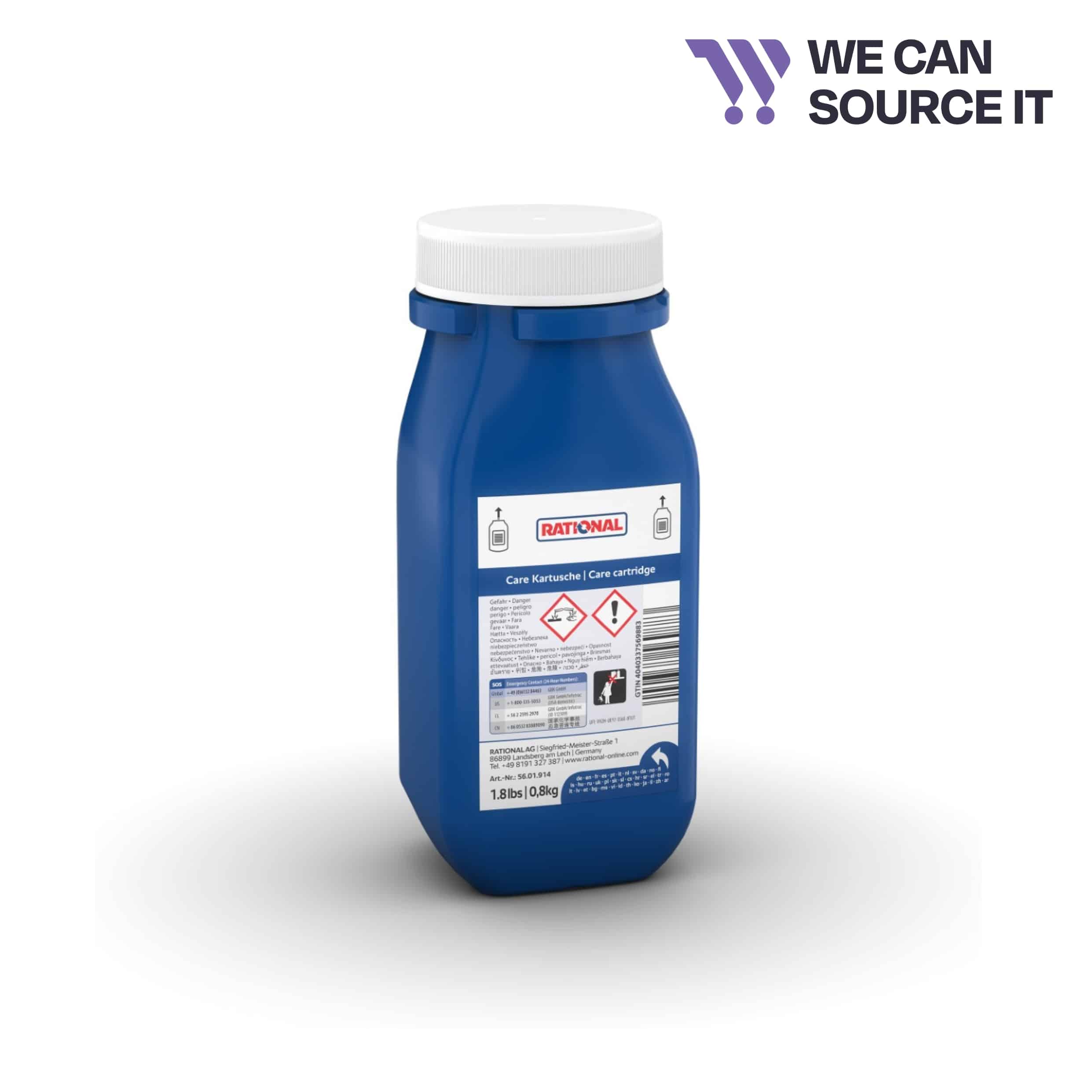 RATIONAL Care Blue Cartridge For Icombi Pro With Icare System AutoDose - Pack of 1