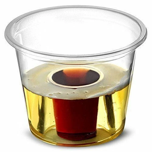 Disposable Plastic Jager Bomb Shot Glass 1 Disposable Plastic Jager Bomb Shot Glass