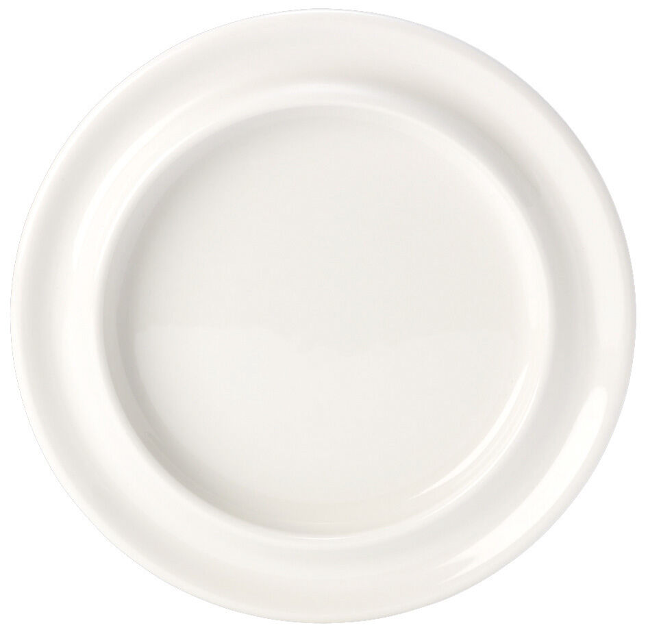 Simplicity White Plate 21.5cm (8 1/2") - Pack of 12