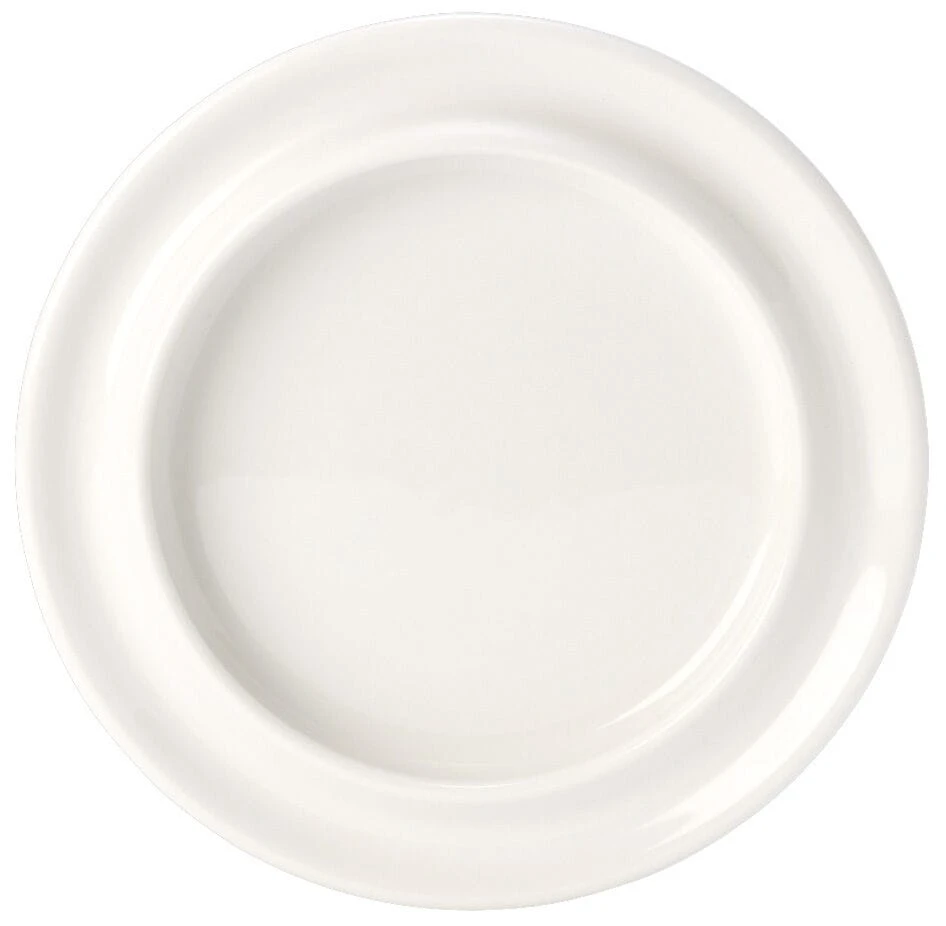 Simplicity White Plate 21.5cm (8 1/2") - Pack of 12 1 White Plate