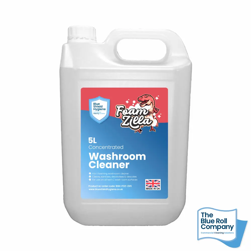 Foam Zilla™ 4-in-1 Foaming Washroom Cleaner 5L – Heavy-Duty Shine Restorer