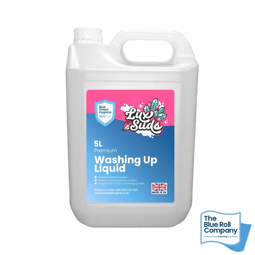 Luxe Suds™ Premium Washing Up Liquid 5L Rich Foam For Sparkling Clean Dishes