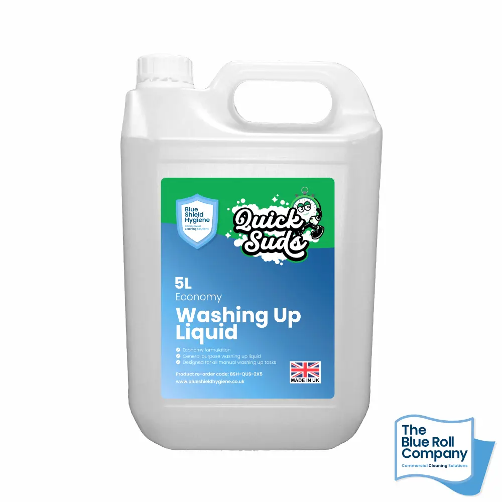 Quick Suds™ 5L Economy Dishwashing Liquid High Foaming For Fresh Cleaning