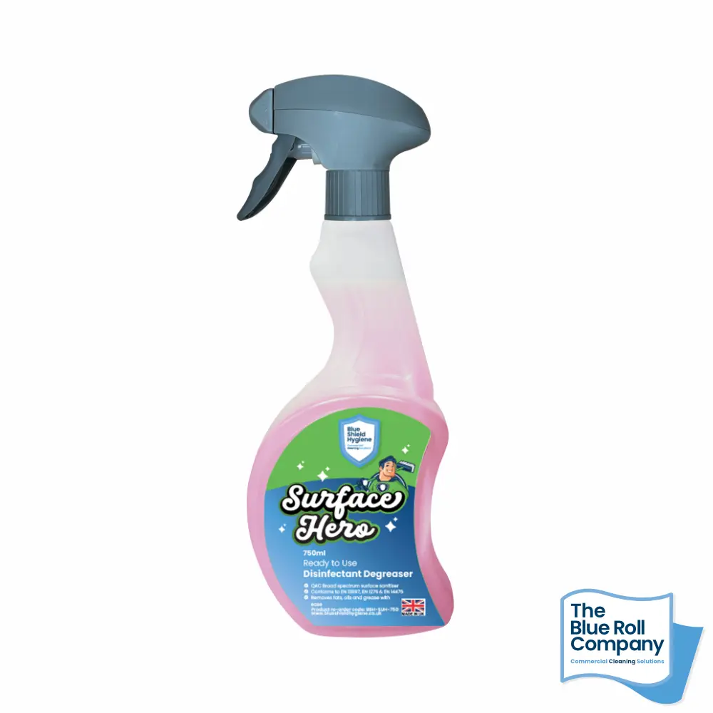 Surface Hero™ 750ml Disinfectant Degreaser Surface Cleaner Spray Hygiene Care