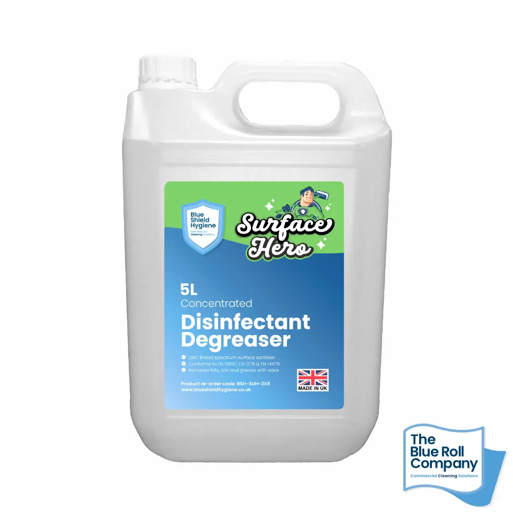 Surface Hero™ Disinfectant Degreaser 5L Concentrated kitchen Surface Cleaning
