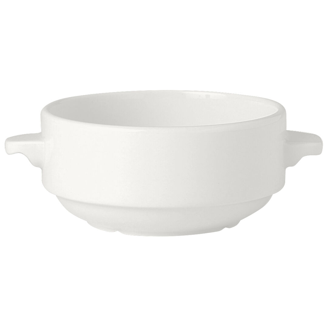 Simplicity White Lugged Stacking Soup Cup 28.5cl - Pack of 36 1 Simplicity White Lugged Stacking Soup Cup 28.5cl - Pack of 36