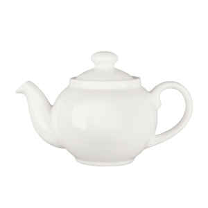 Simplicity White Teapot 42.5cl - Pack of 6