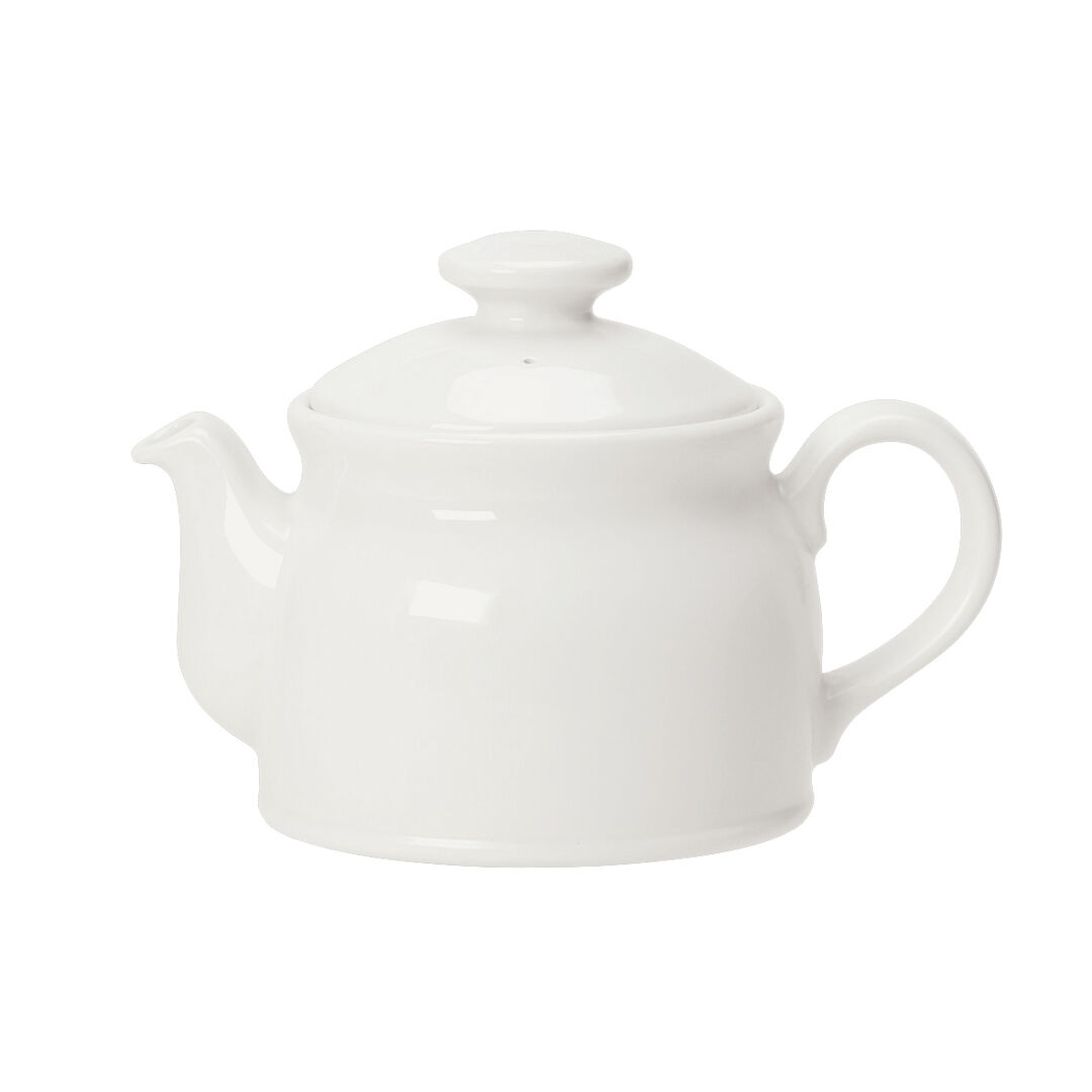 Simplicity White Club Teapot 42.5cl - Pack of 6