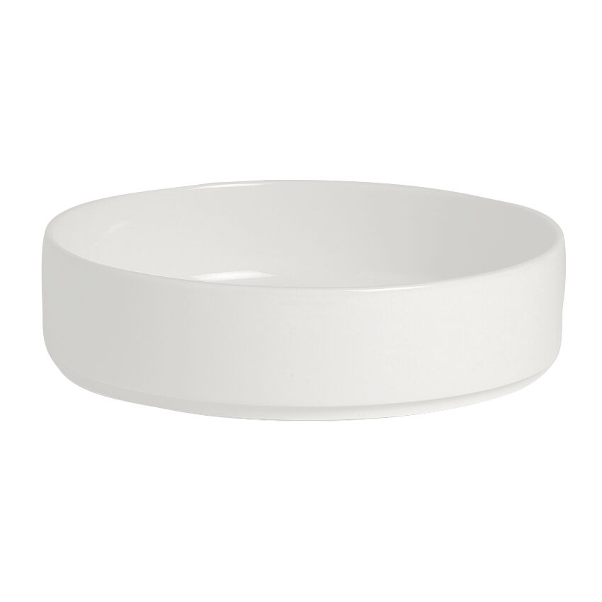 Taste White Round Stacking Tray - Pack of 12 1 Taste White Round Stacking Tray - Pack of 12