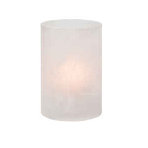 Wysp Satin Crystal Glass Cylinder 7.3 x 11.4cm - Pack of 6