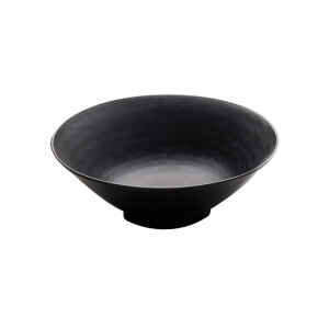 Zen Black Bowl 25 x 8.2cm 118cl - Pack of 6