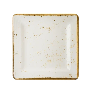 Craft White Square Plate - Pack of 6