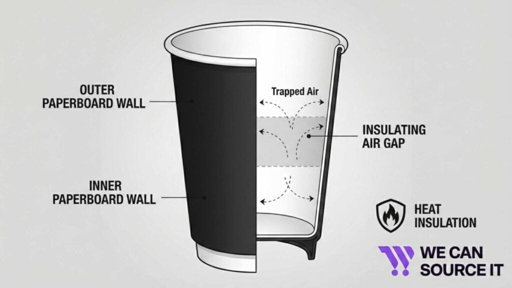 Double Wall Paper Coffee Cup Insulation Explained