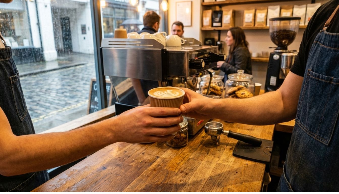 Why 12 oz Paper Cups Are the UK Standard for Coffee Shops