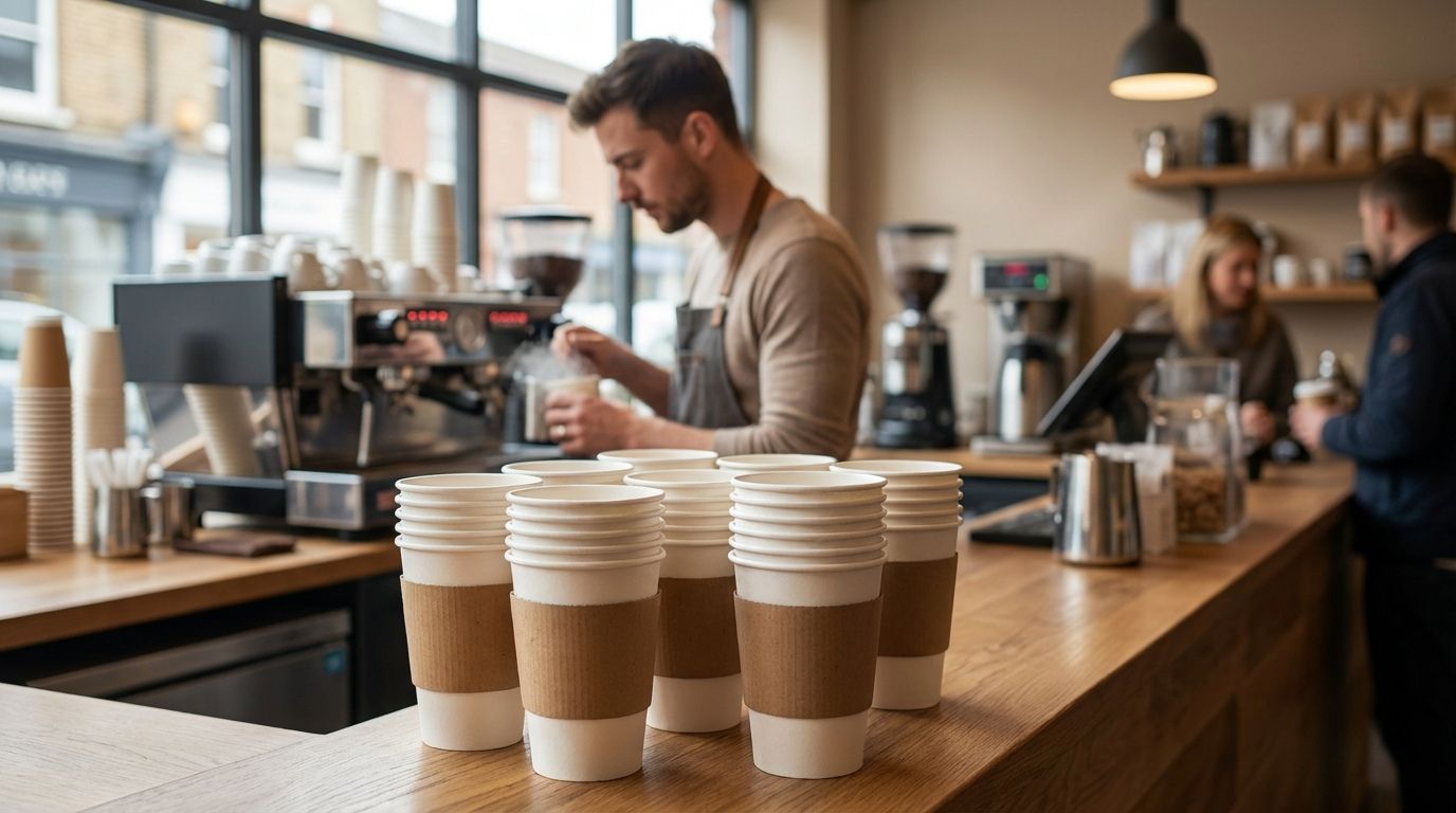 Are Single Wall Cups Worth It for UK Coffee Shops? (True Cost + Sleeve Use)