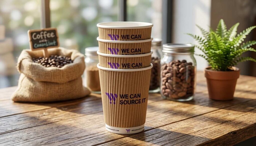  Eco friendly recyclable paper coffee cups used in coffee shops
