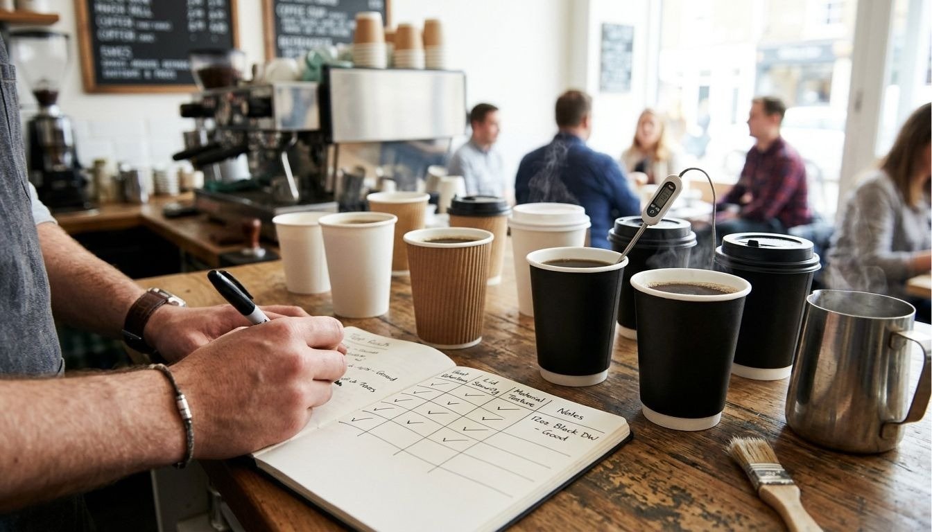 How to Test Paper Cups Before Committing: A Practical Sample Testing Protocol