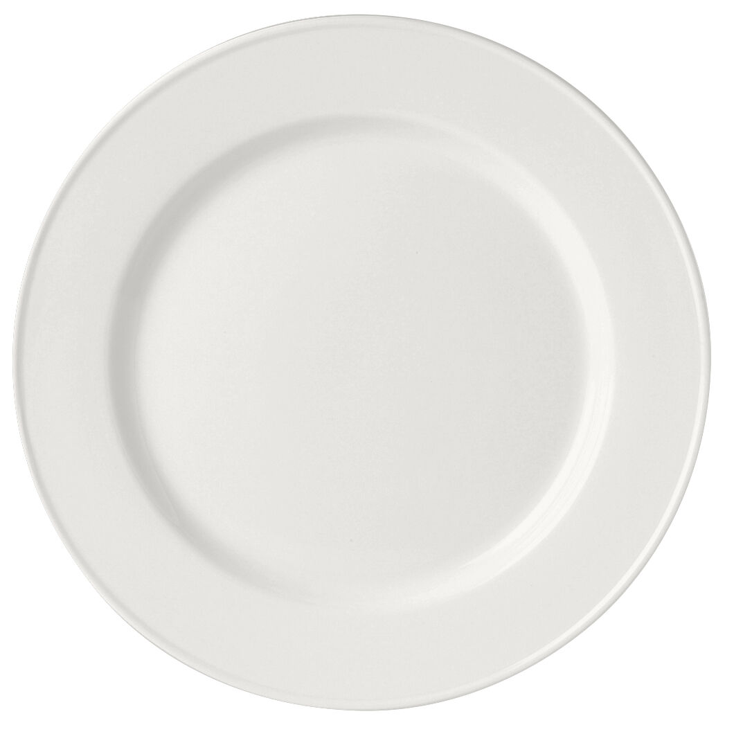 Simplicity White Service/Chop Plate 27cm (10.6") - Pack of 24
