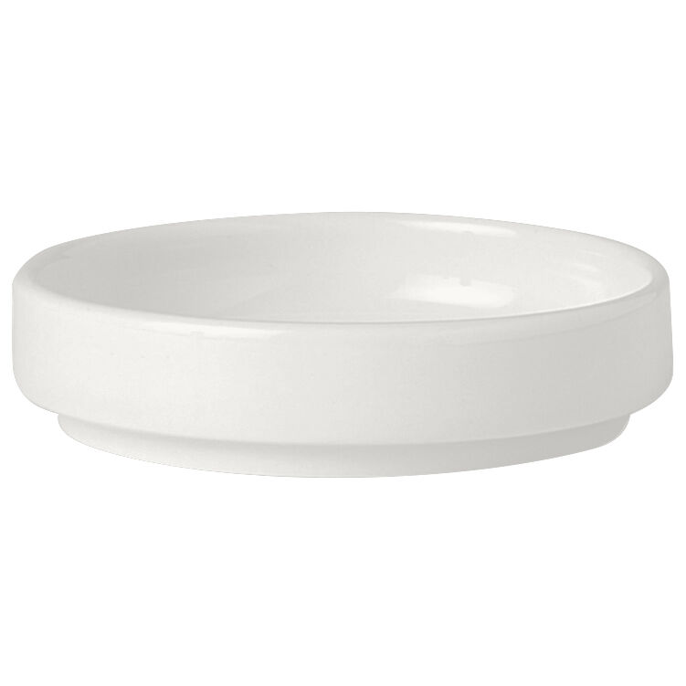 Simplicity White Round Stacking Tray 10cm (4") - Pack of 12
