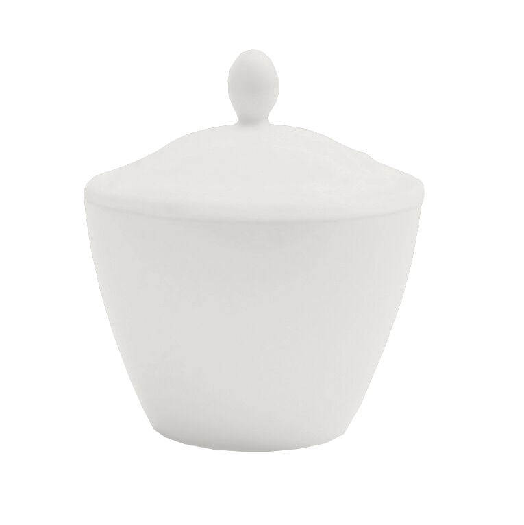 Simplicity White Harmony Covered Sugar Bowl 200ml (7oz) - Pack of 6