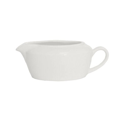 Simplicity White Harmony Sauce Boat 370ml (13oz) - Pack of 6