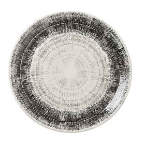 Petra Graphite Coupe Plate - Pack of 12