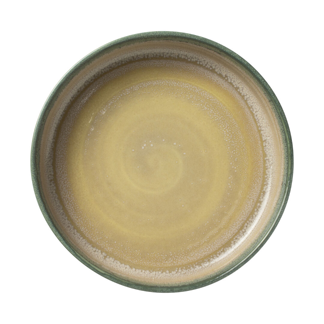 Aurora Revolution Jade Round Stacking Tray - Pack of 12