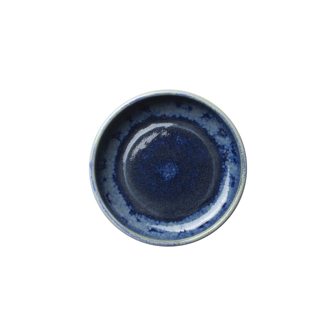 Aurora Vesuvius Lapis Round Stacking Tray - Pack of 12