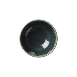 Aurora Vesuvius Burnt Emerald Ceramic Bowl - Pack of 12