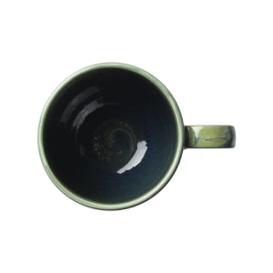 Aurora Vesuvius Burnt Emerald Liv Ceramic Cup 230ml (8oz) - Pack of 12