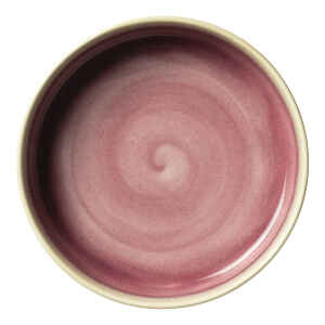 Aurora Vesuvius Rose Quartz Round Stacking Tray - Pack of 12