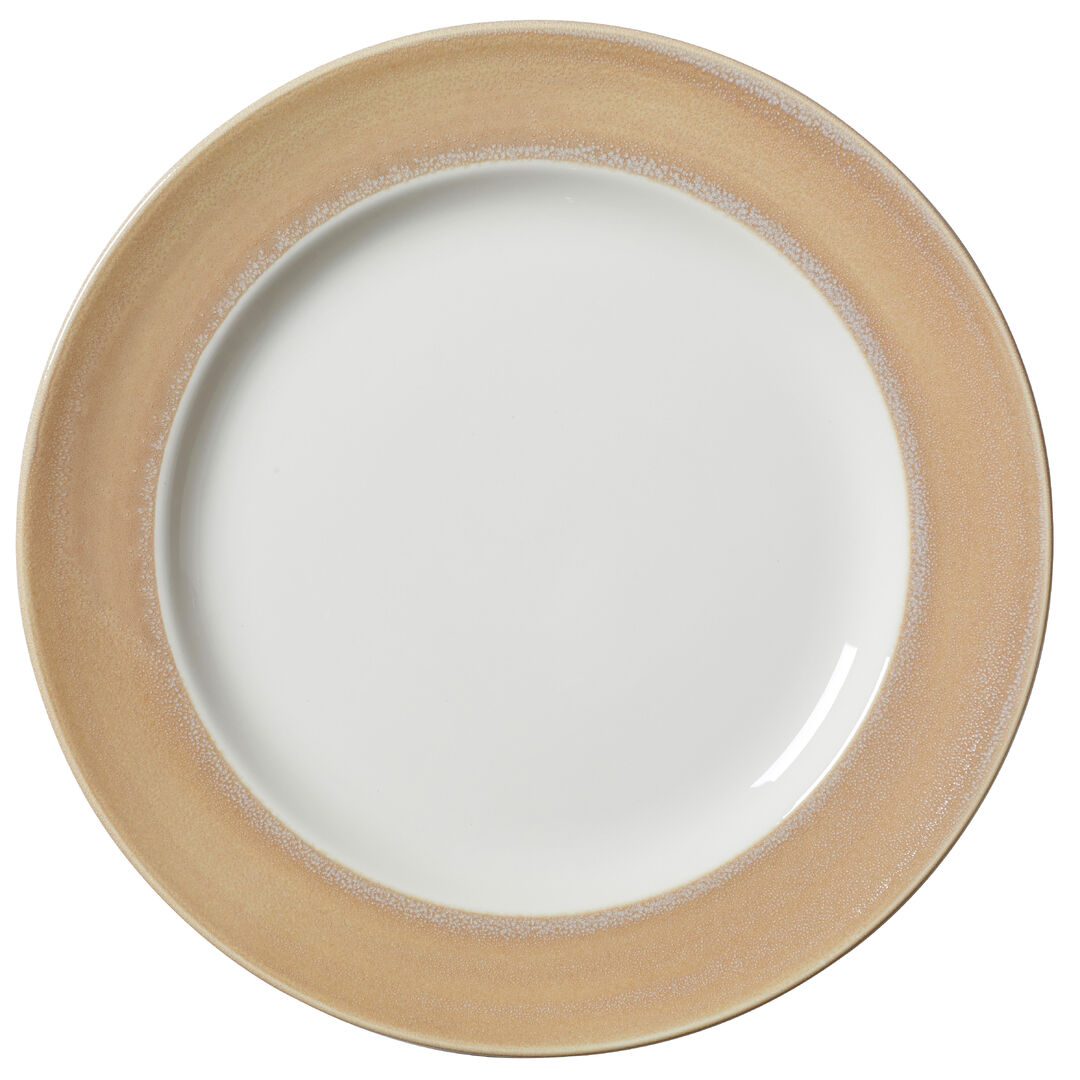 Revolution Edge Sandstone Ceramic Harmony Plate - Pack of 12