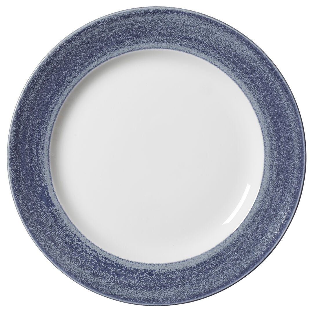 Revolution Edge Bluestone Ceramic Harmony Plate - Pack of 12