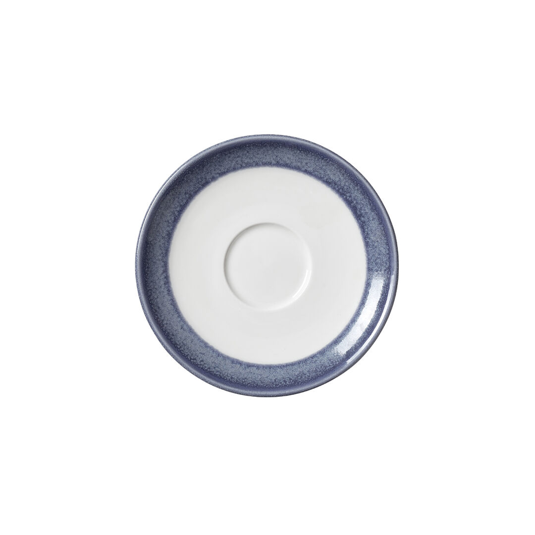 Revolution Edge Bluestone Ceramic Liv Saucer - Pack of 12