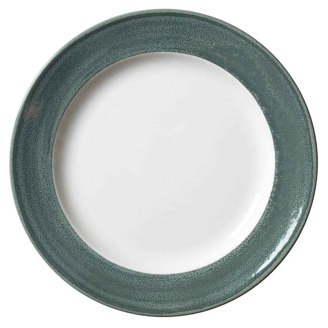 Revolution Edge Jade Ceramic Harmony Plate - Pack of 12