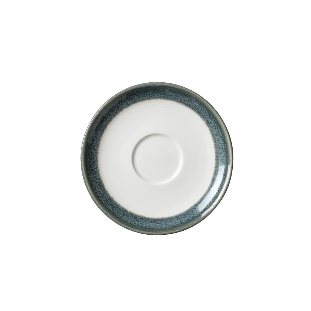 Revolution Edge Jade Ceramic Liv Saucer - Pack of 12 1 Revolution Edge Jade Ceramic Liv Saucer - Pack of 12
