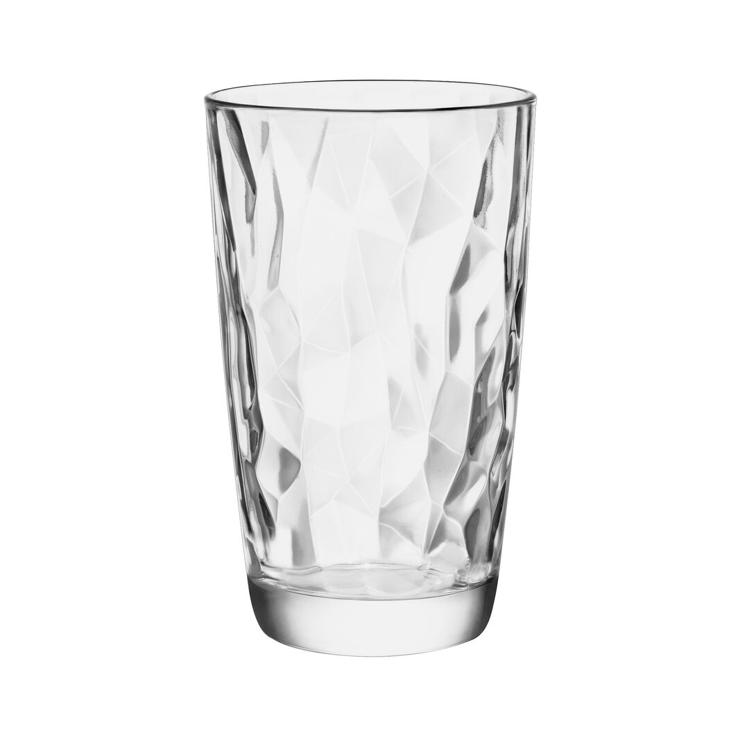 Diamond Clear Cooler Tumblers 470ml (16oz) - Pack of 6