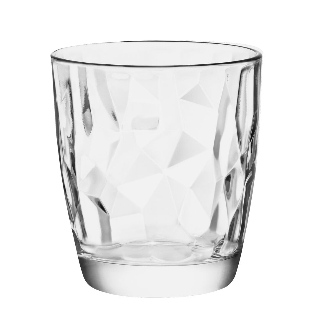 Diamond Double Old Fashioned Glasses 390ml (13oz) - Pack of 6