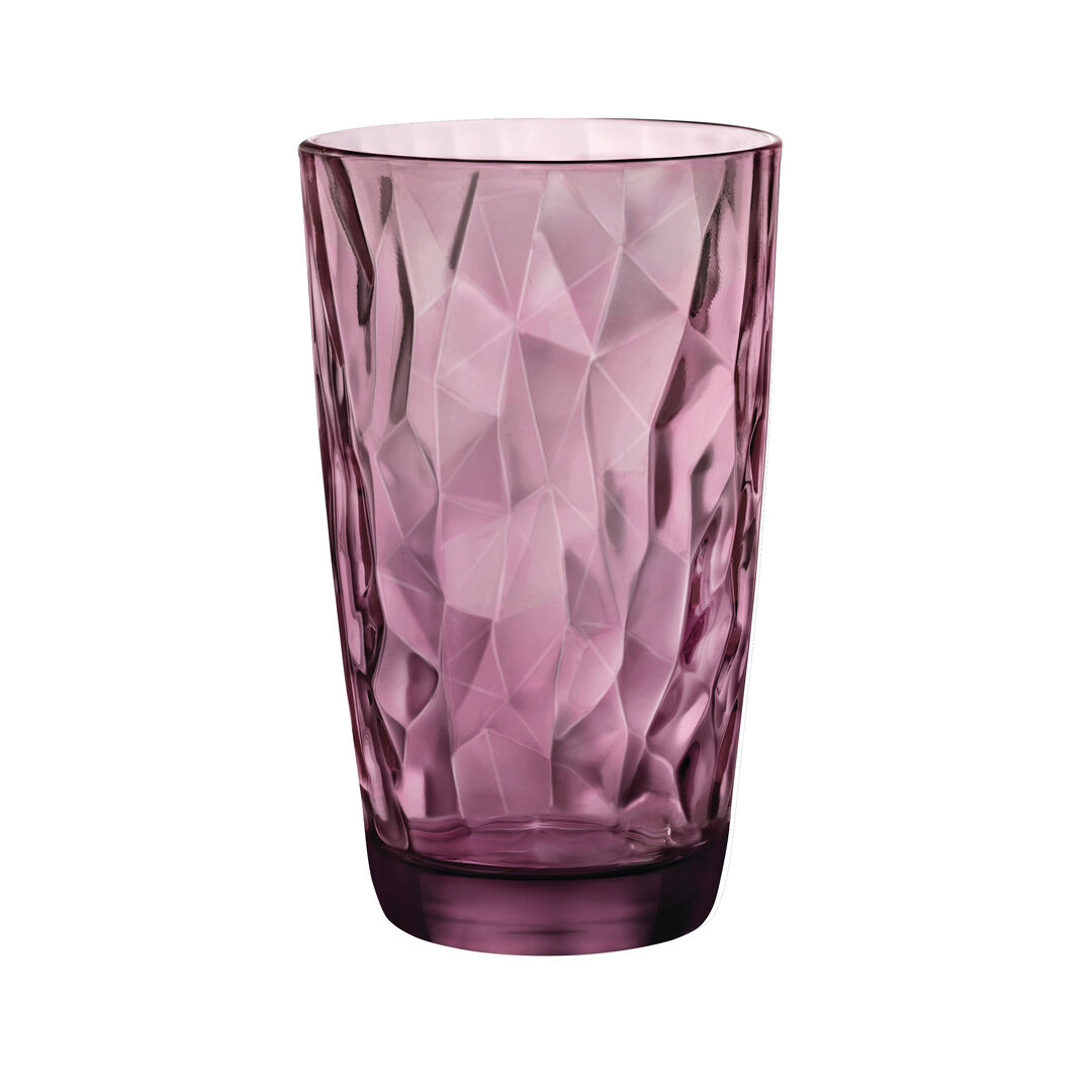 Diamond Rock Purple Cooler Tumblers 470ml (16oz) - Pack of 6