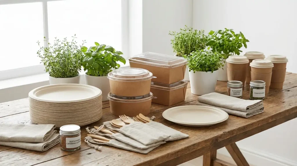 Catering Supplies for Events: What You Need for 50, 100, and 500 Guests (UK Guide) 5 Eco-friendly catering disposables for UK events