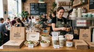UK hospitality business switching to sustainable takeaway packaging