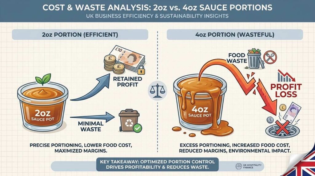 Deli Pots and Portion Pots: Which Sizes Do You Actually Need? 4 Portion pot size impact on gross profit margin food cost example