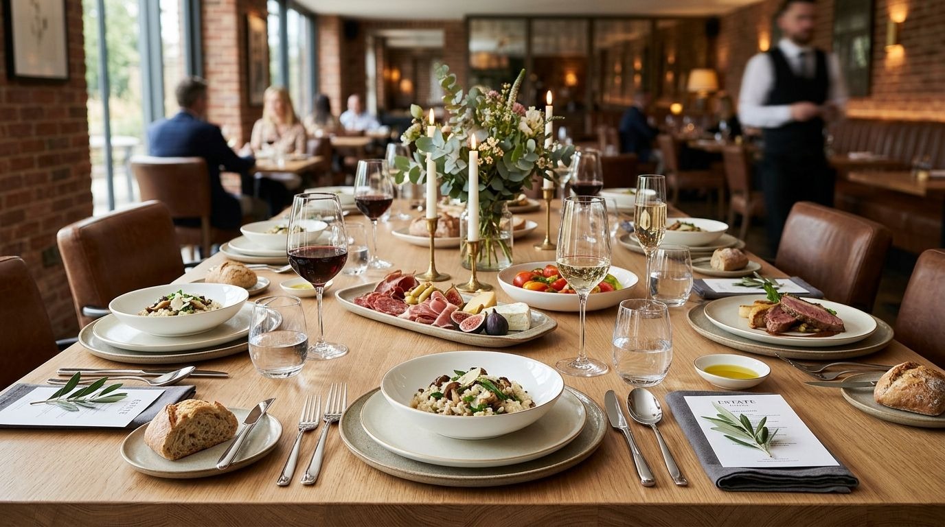Restaurant tableware and crockery buyer guide for UK restaurants