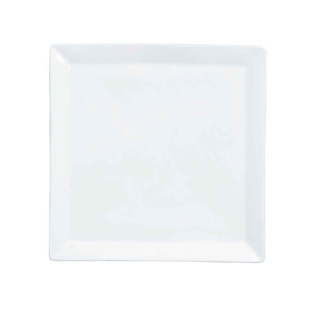 Ceramic Square Serving Tray 22.5 x 22.5cm - Pack of 12